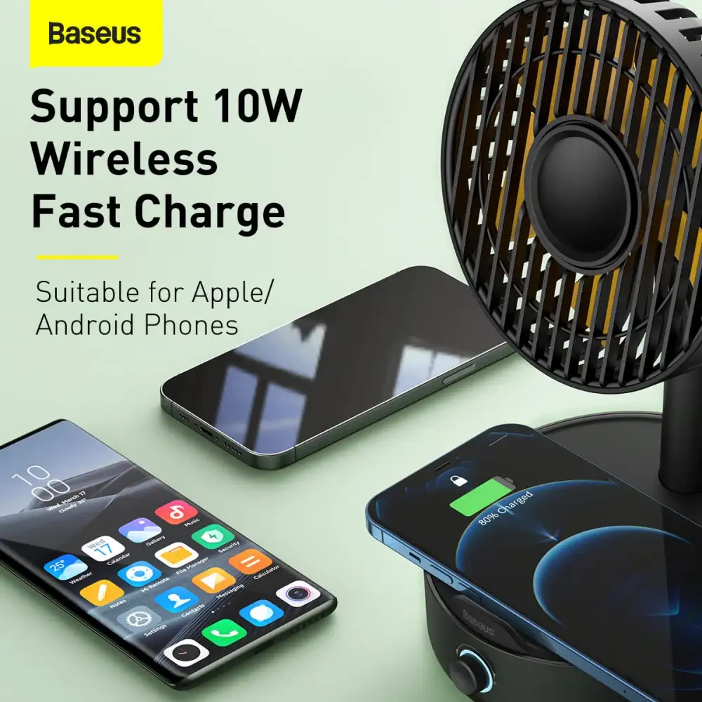 Baseus BS-W513 Hermit desktop wireless charger modern compact design