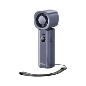Baseus GoTrip DT1 high speed foldable handheld fan front