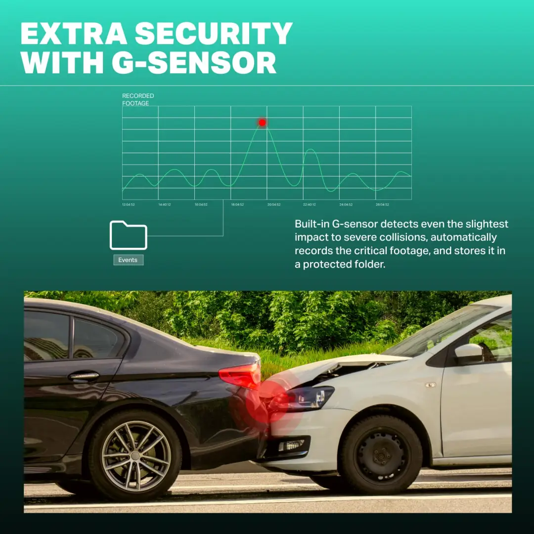 boAt HIVE Dashcam E1 1296P side profile compact design