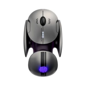 Inphic X2 Bluetooth and 2.4G wireless mouse rechargeable silent mouse with RGB lighting