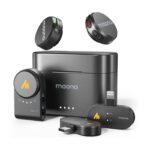 Maono Wave T5 wireless lavalier microphone combo edition front design kit