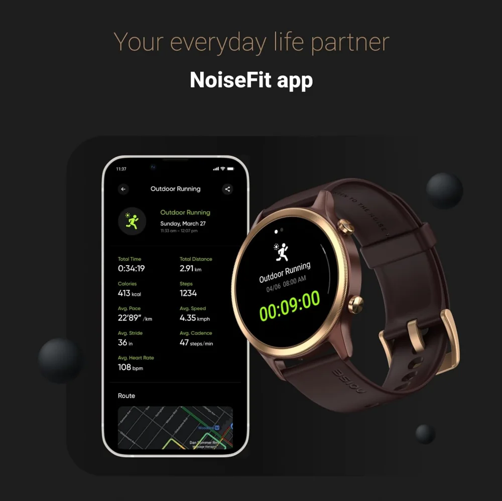 Noise Evolve 3 fitness tracking and NoiseFit app compatibility