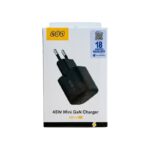 QCY GN104EG 45W mini GaN charger adapter fast charging USB-C wall charger