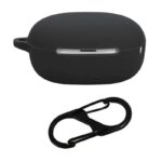 QCY MeloBuds N30 protective cover in black with hanging buckle