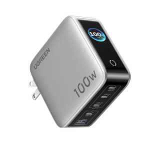 UGREEN X773 Nexode Pro 100W 5 port smart display GaN charger fast charging adapter