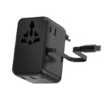 WiWU Wi-UA009 Aramid Fiber Warrior 70W GaN universal adapter fast charging wall charger front design