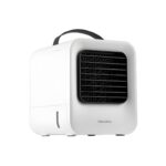 Xiaomi MH02C mini air cooler front view with modern cooling design