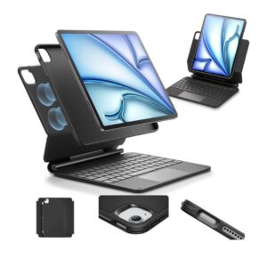 ESR rebound ipad magnetic case foldable stand viewing angle