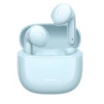 Xiaomi Redmi Buds 8 Active TWS earbuds front view with charging case