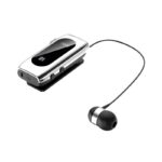 XO BE37 clip-on bluetooth headset main design with digital display
