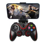 XO GP5 Bluetooth wireless game controller with mobile cradle holder