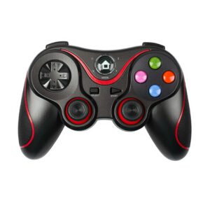 XO GP5 Bluetooth PS4 gamepad main controller design with cradle holder