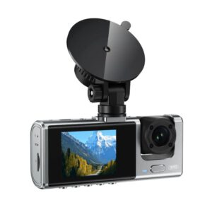 XO XJ03 front and rear dual video camera 1080p HD front view