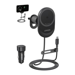 Anker B2932 MagGo wireless car charger main design magnetic charging pad