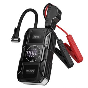 Hoco QS6 3 in 1 car jump starter tire inflator main design