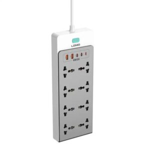 LDNIO SC4 13 in 1 GaN power strip 65W main design multi port charger