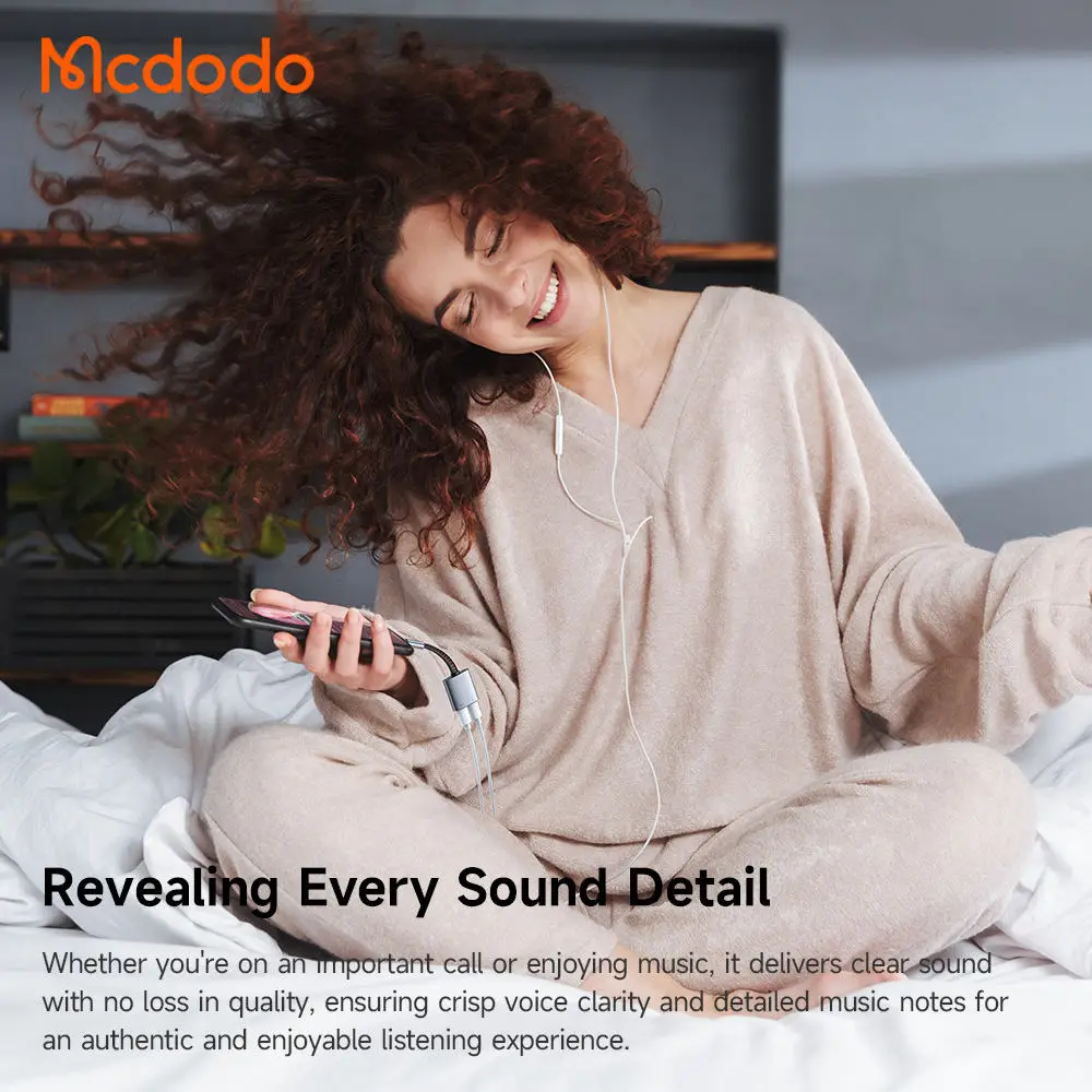 Mcdodo 337 USB-C to Dual USB-C & 3.5mm Audio Adapter Mcdodo 337 USB-C to Dual USB-C & 3.5mm Audio Adapter