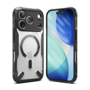 Ringke Fusion-X magnetic black case for iPhone 17 Pro main design