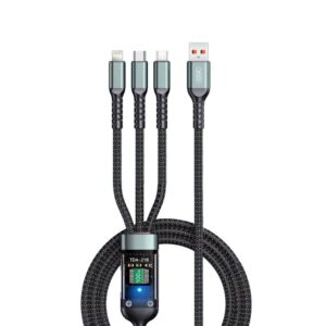 XO NB297 3 in 1 fast charging cable main design