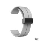 22mm Silicone Magnetic Buckle Strap for Smartwatch - Image 2