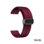 22mm Silicone Magnetic Buckle Strap