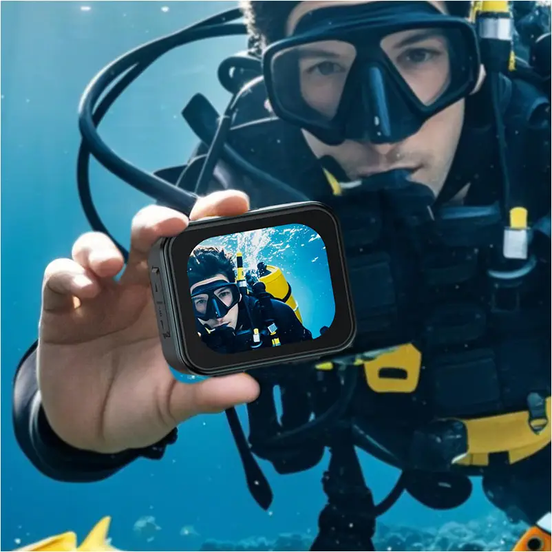 ACEFAST X1 4K Action Camera ACEFAST waterproof action camera for outdoor adventures