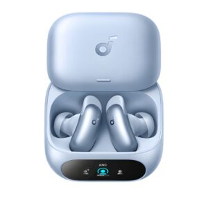 Soundcore earbuds used for music gaming and voice calls