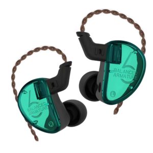 KZ AS06 IEM earphones ergonomic premium design