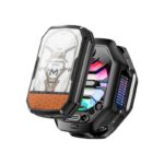 MEMO CX14 magnetic mobile phone cooler with RGB lighting and semiconductor ice cooling radiator for iPhone and Android gaming devices