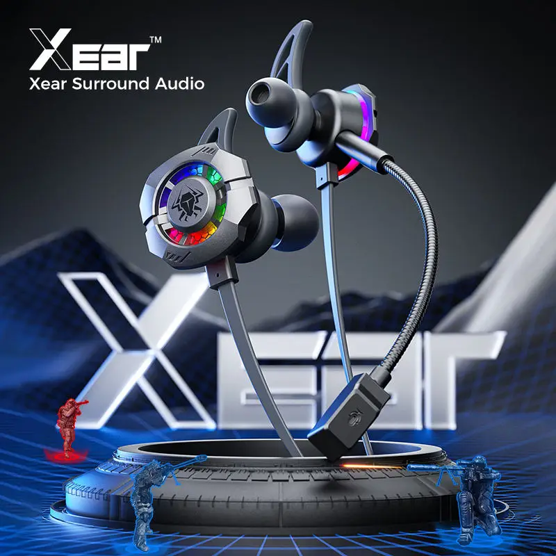 PLEXTONE M762 Ultra 7.1CH RGB Gaming Earphones with AI Noise Reduction
