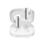 Realme Buds Air 8 Pro earbuds in Master White with charging case showcasing 60 hours battery life