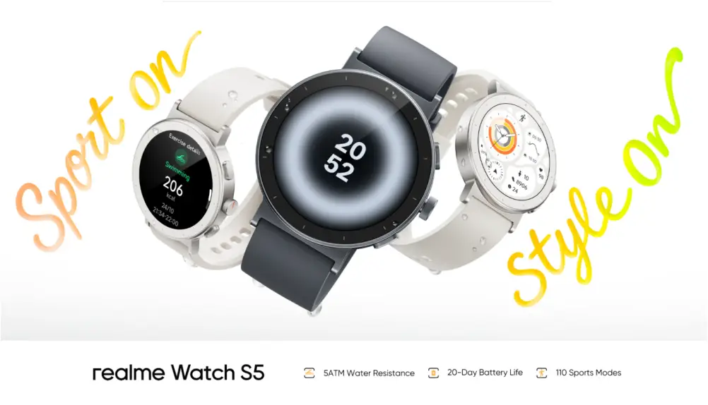Realme AMOLED bluetooth calling watch for smart connectivity
