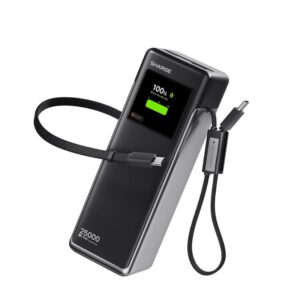 SHARGE HyperTower 4 in 1 170W 25000mAh power bank main design