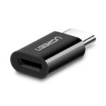 UGREEN US157 USB Type C Male to Micro USB Female Adapter Black