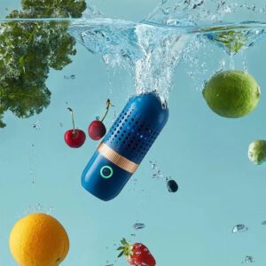 Xiaomi capsule shape fruit vegetable washing machine purifier main design