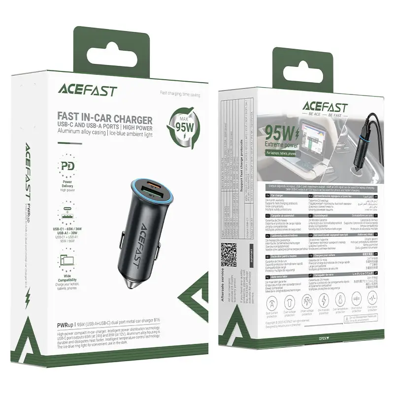 ACEFAST B16 car charger design