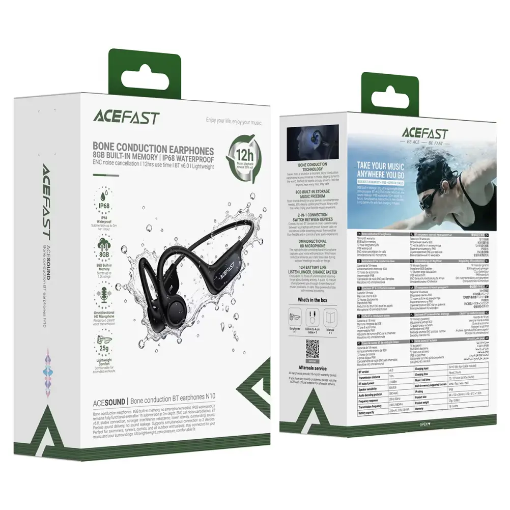 ACEFAST N10 earphones design