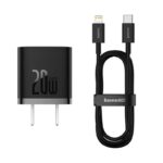 Baseus 20W GaN5 fast charger for iPhone
