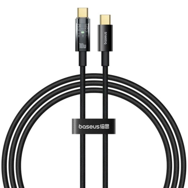 baseus explorer type c to type c 100w charging cable Baseus Explorer Type-C to Type-C 100W charging cable