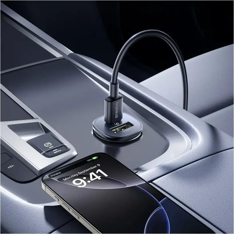 Baseus GoTrip car charger design