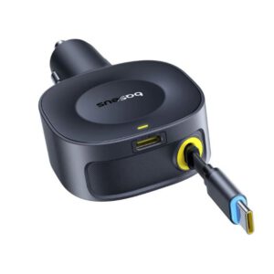 Baseus PrimeTrip VR2 car charger with retractable cable