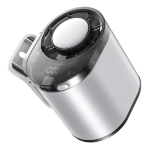 3000mAh mini fan with convenient clip on attachmen