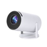 HY300 3326 Smart Mini Projector with Android 11 HD LED Projection and Portable Home Theater Design