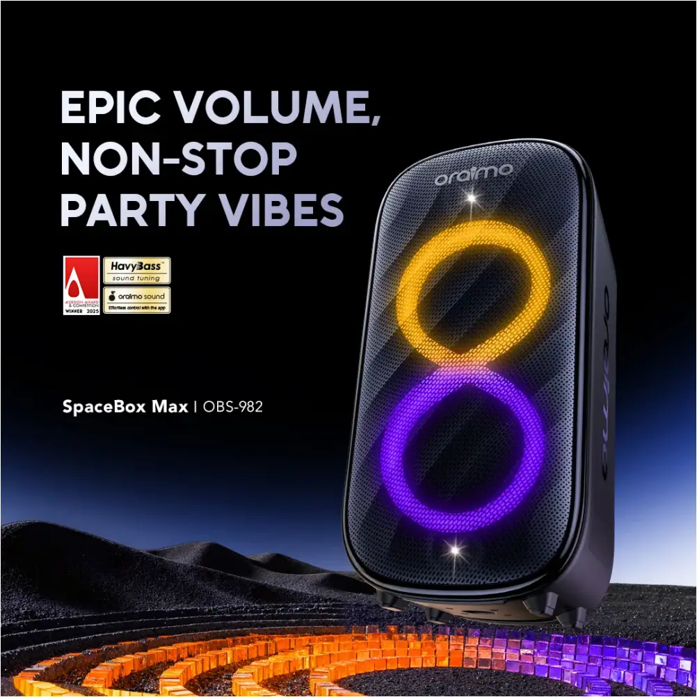 Oraimo 200W Bluetooth speaker