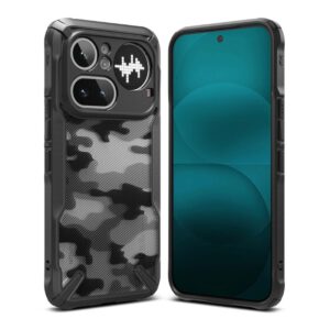 Ringke Fusion-X Camo Black case for Nothing Phone 4a Pro