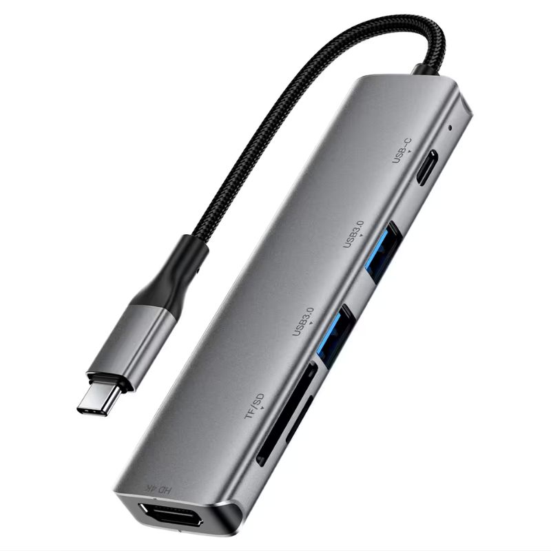 acefast-j18-usb-c-6-in-1-docking-station. ACEFAST J18 USB-C 6-in-1 Docking Station