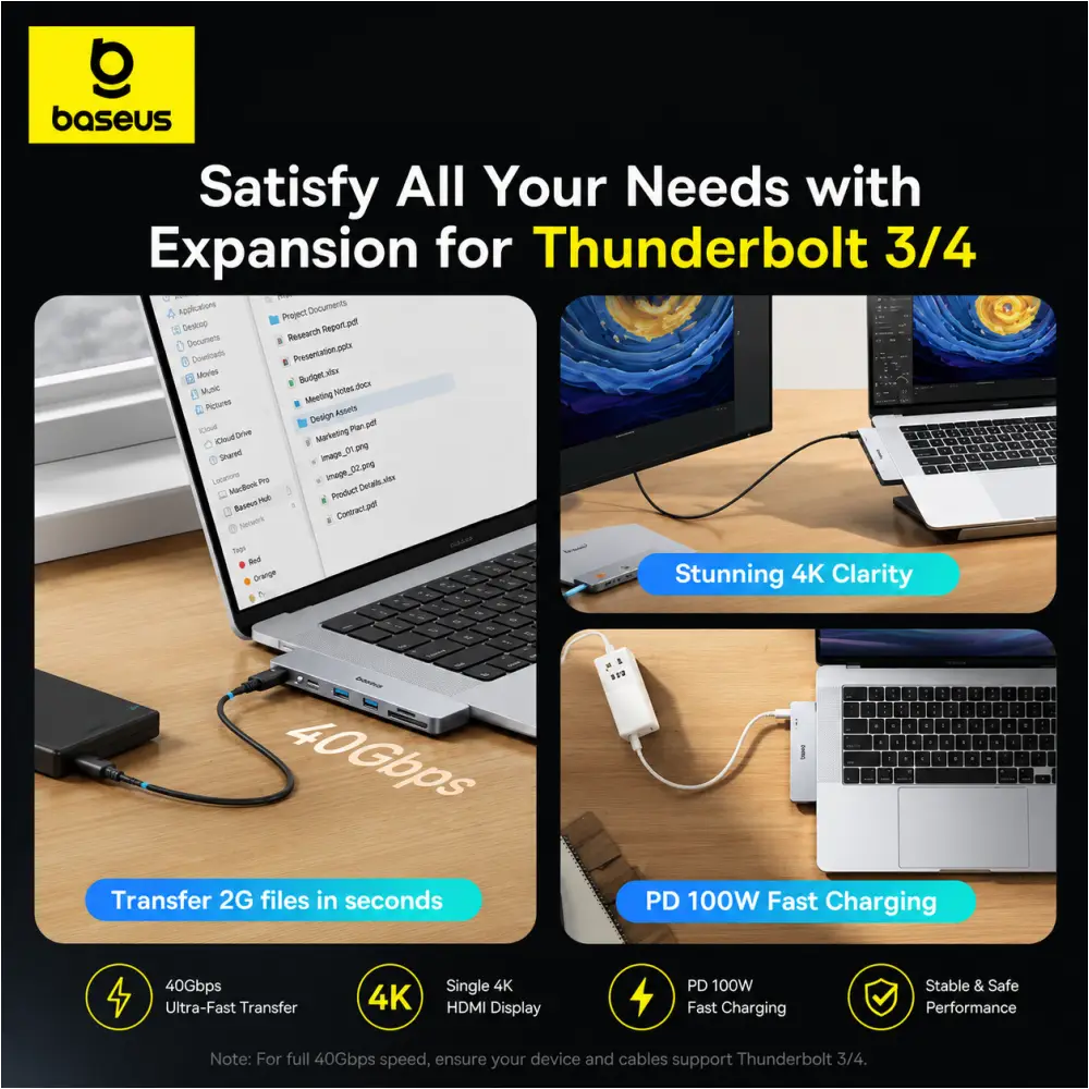 Baseus UltraJoy 6-in-1 USB-C Hub