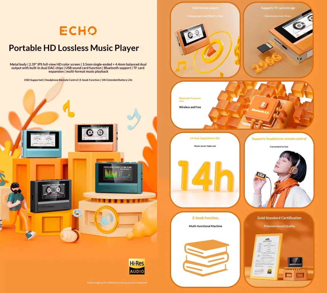 FiiO Snowsky Echo Portable Music Player FiiO Snowsky Echo Portable Music Player
