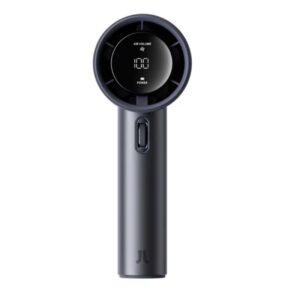 Portable handheld fan with display