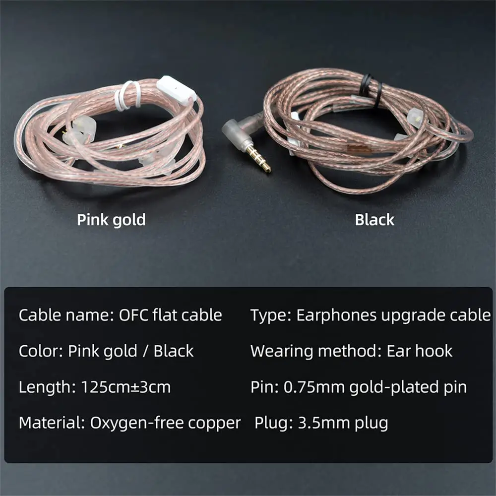 KZ Replacement Wire Cable With Mic for IEM
